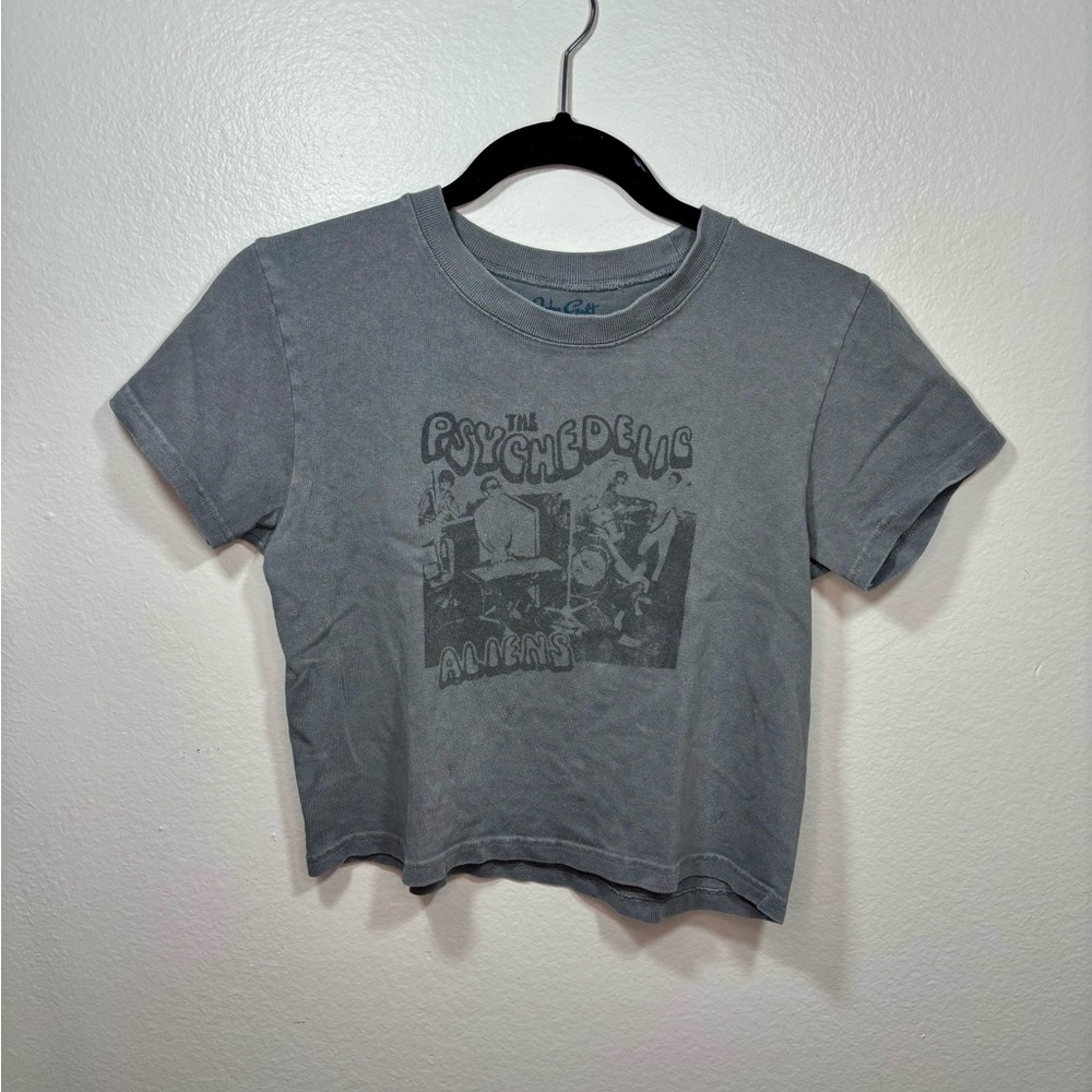 Brandy Melville Charcoal Graphic Tee